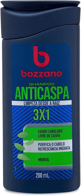 shampoo-anticaspa-3x1-bozzano-200ml - Imagem