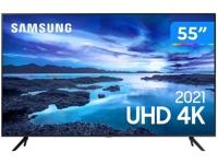 smart-tv-55-crystal-4k-samsung-55au7700-wi-fi-bluetooth-hdr-alexa-built-in-3-hdmi-1-usb - Imagem