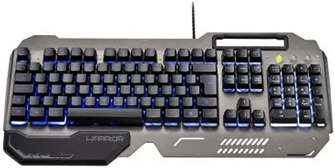 teclado-gamer-ragnar-superficie-metal-led-warrior-tc222 - Imagem