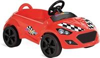 veiculo-a-pedal-roadster-brinquedos-bandeirante-vermelhopreto - Imagem