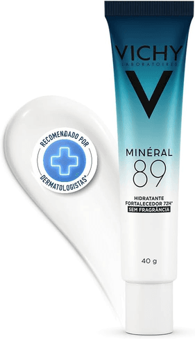 vichy-mineral-89-creme-hidratante-facial-com-acido-hialuronico-esqualano-vitamina-b3-e-minerais - Imagem