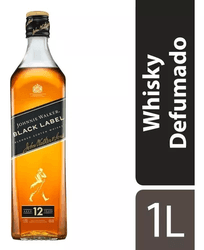 whisky-escoces-black-label-1-litro-johnnie-walker - Imagem