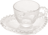wolff-coracao-pearl-conjunto-de-xicaras-para-cafe-com-pires-de-cristal-4-pecas-transparente-85-ml - Imagem